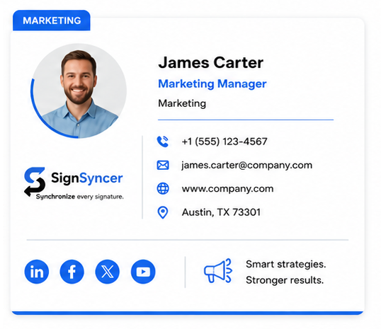 SignSyncer marketing signature example